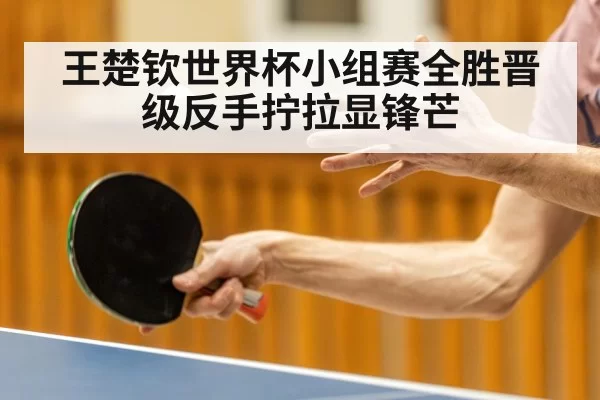 王楚钦世界杯小组赛全胜晋级反手拧拉显锋芒
